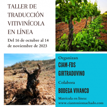 Cuarta edición del taller de traducción vitivinícola